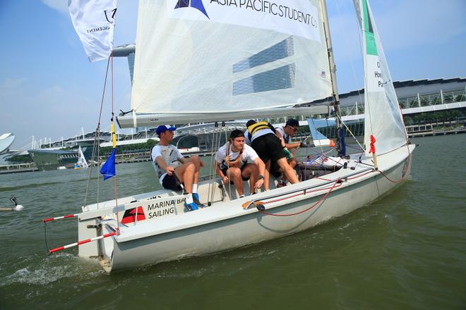 Team Australia skippered by Will Boulden  - 3rd Asia Pacific Student Cup 2014 © Howie Choo